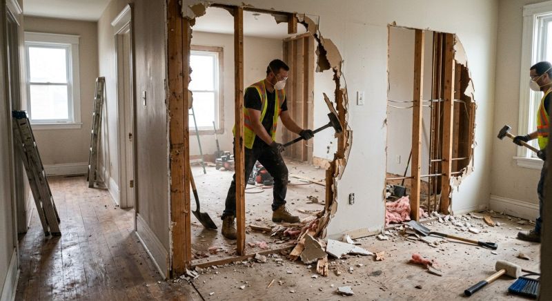 Drywall Removal in Frederick, MD