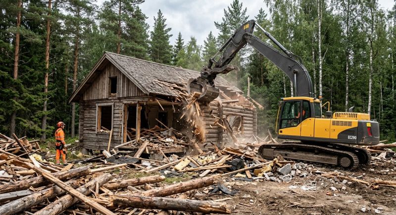 Cabin Demolition in Bergen County, NJ