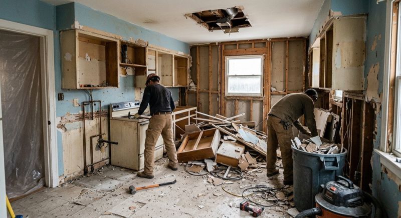 Cabinet Demolition in Sacramento, CA