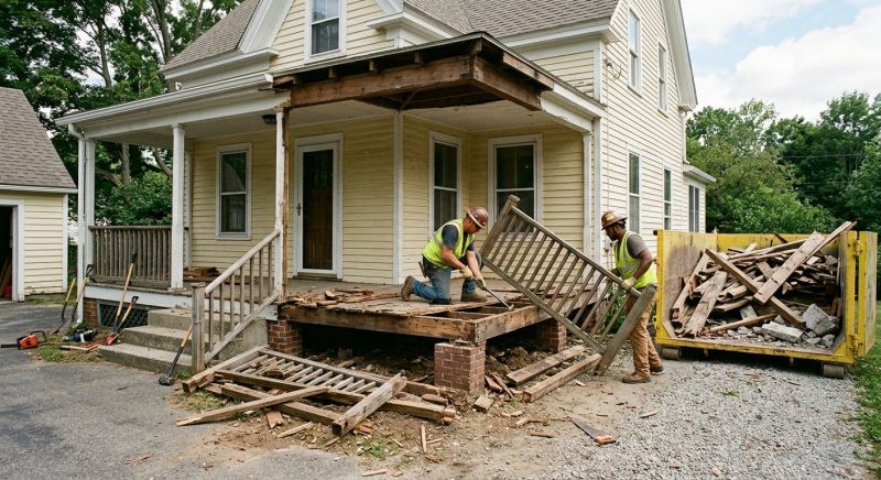 Carport Demolition in Bergen County, NJ