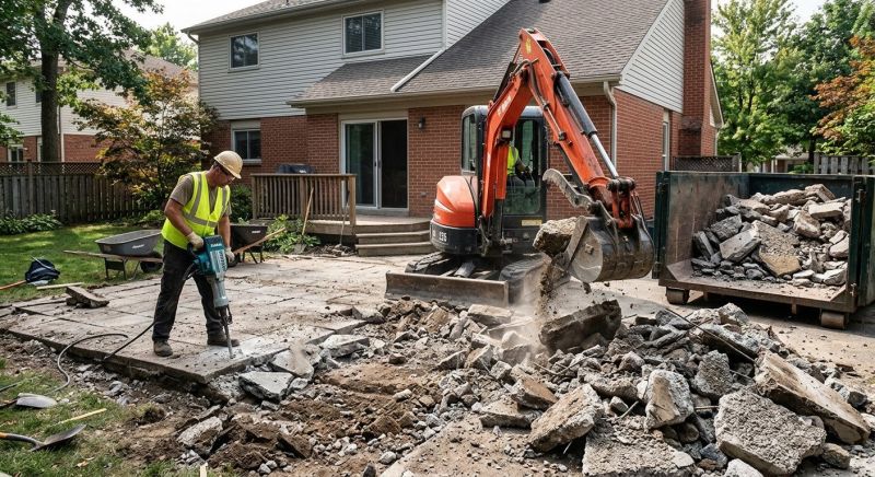 Cement Removal in Sacramento, CA
