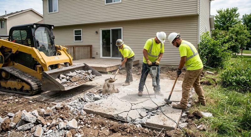 Cement Removal in Bergen County, NJ