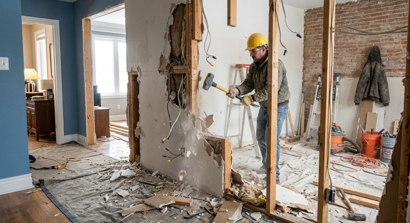 Closet Demolition in Bergen County, NJ