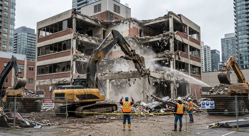 Commercial Building Demolition in Houston, TX