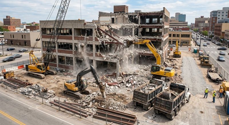 Commercial Building Removal in Houston, TX