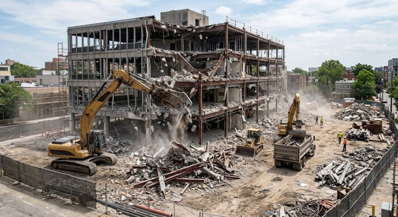 Commercial Demolition Service in Bergen County, NJ
