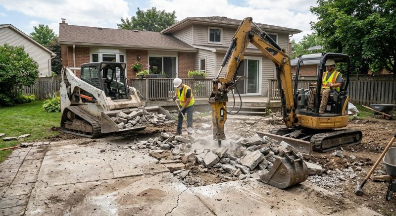 Concrete Breaking Service in Sacramento, CA