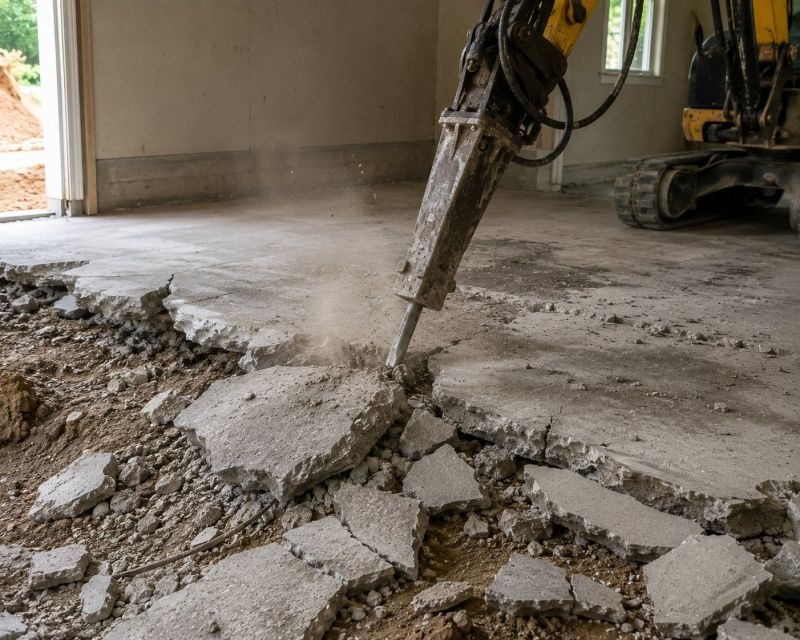 Concrete Steps Demolition in Sacramento, CA
