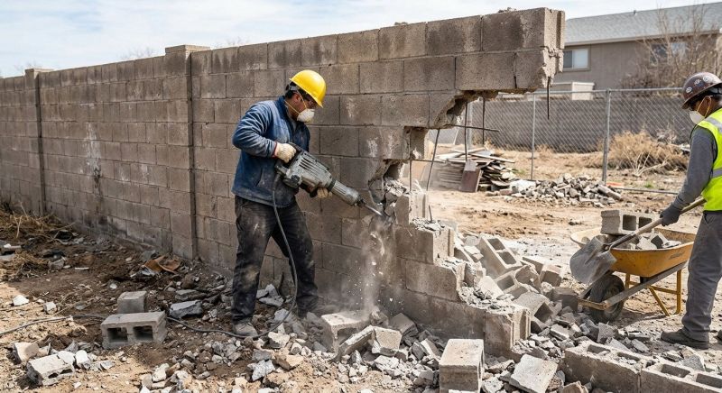 Concrete Steps Demolition in Bergen County, NJ