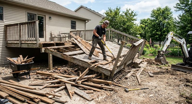 Deck Removal Service in Bergen County, NJ