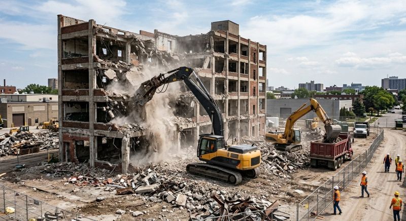 Home Demolition Service in Roseville, CA