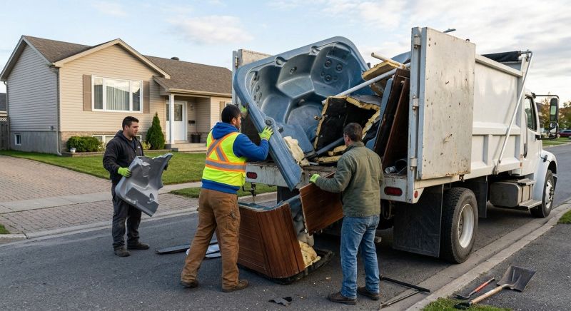 Hot Tub Disposal in Sacramento, CA