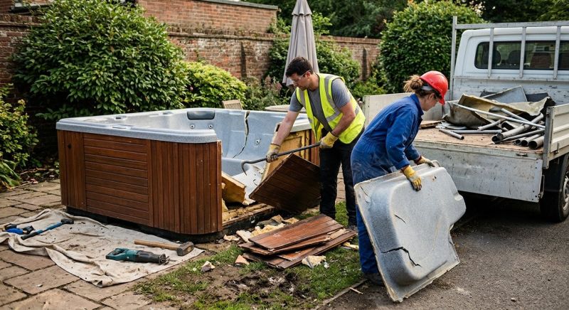 Hot Tub Removal in Roseville, CA