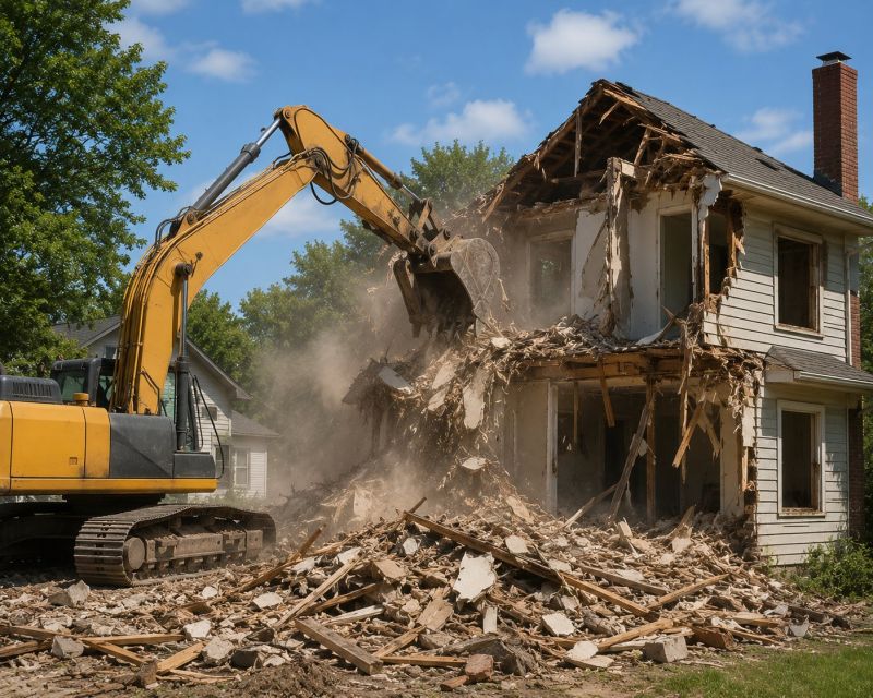 House Demolition Service in Houston, TX