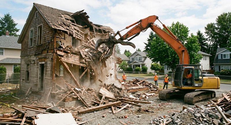 House Wrecking in Pearland, TX