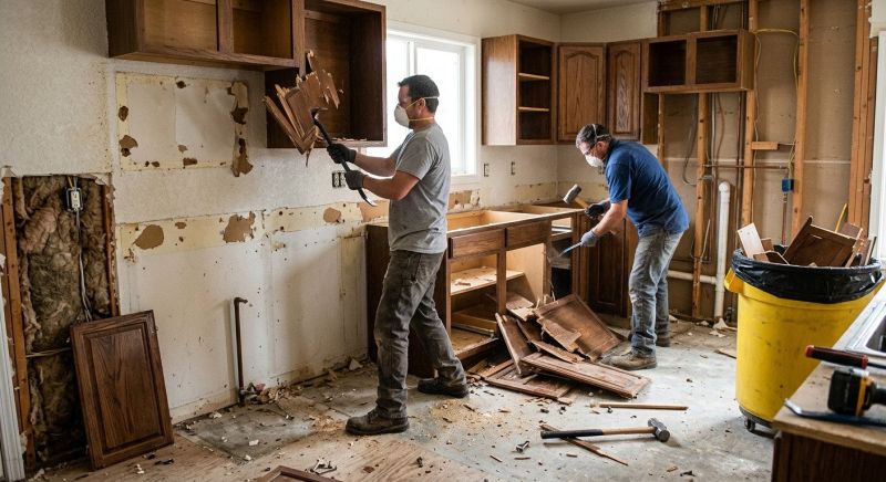 Kitchen Cabinet Demolition in Frederick, MD