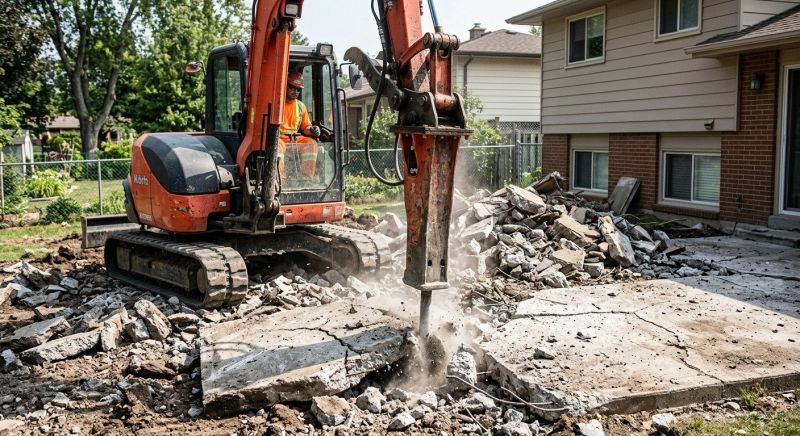 Patio Demolition Service in Bergen County, NJ