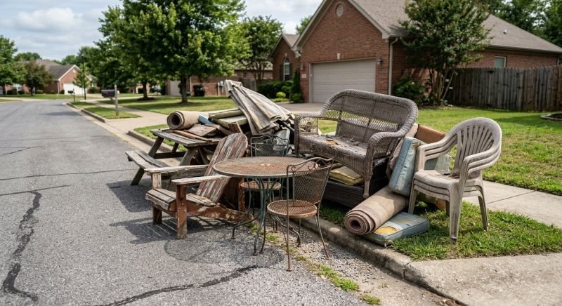 Patio Furniture Removal in Madison, WI