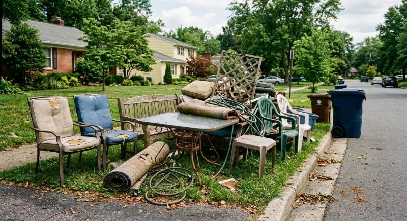 Patio Furniture Removal in Auburn, CA