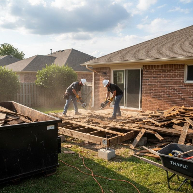 Patio Slab Demolition in Sacramento, CA