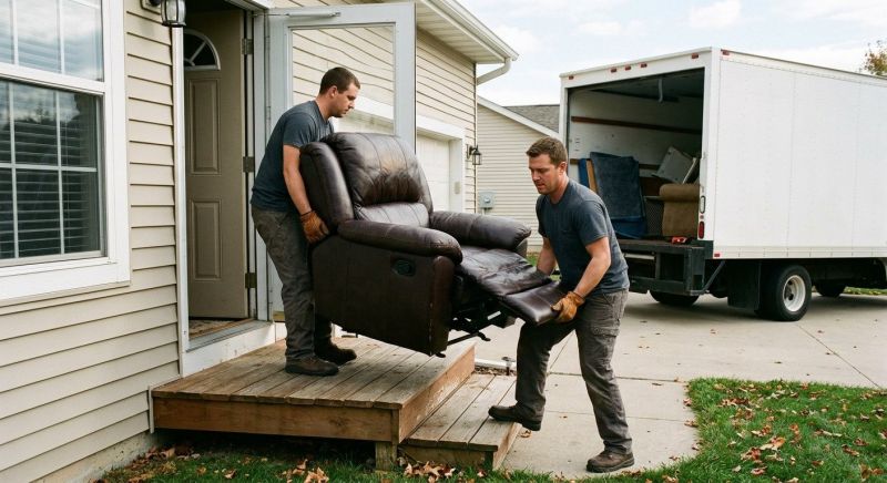 Recliner Removal in Roseville, CA