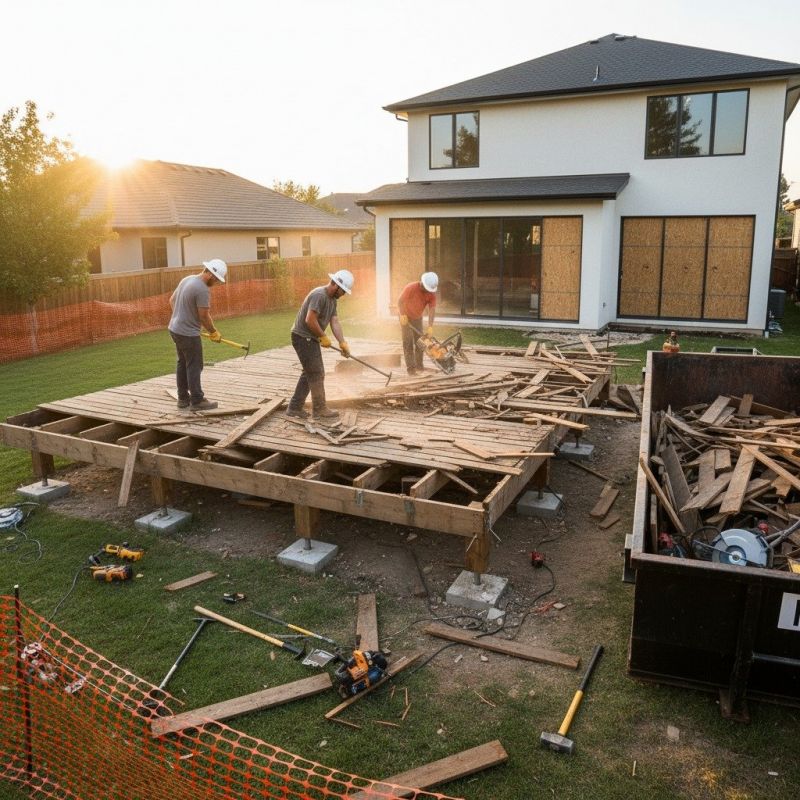 Walkway Demolition in Sacramento, CA